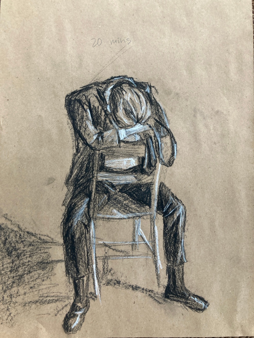 Man in chair